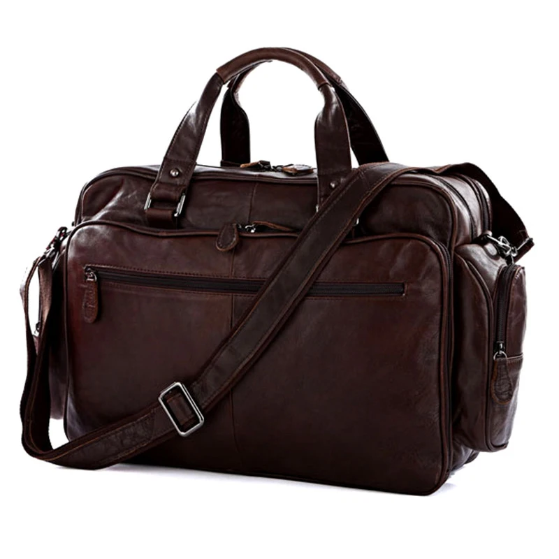 Fashion Luggage bag Genuine Leather Men Travel Bag Leather Men Duffle Bag Shoulder Big Overnight Bags weekend Tote Handbag brown
Fashion Luggage bag Genuine Leather Men Travel Bag Leather Men Duffle Bag Shoulder Big Overnight Bags weekend Tote Handbag brown