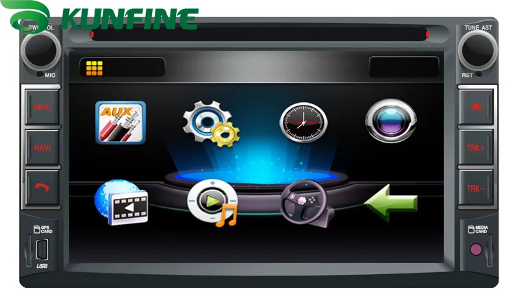 Универсальный 6 2 "сенсорный экран автомобильный dvd-плеер Din Автомобильный Радио