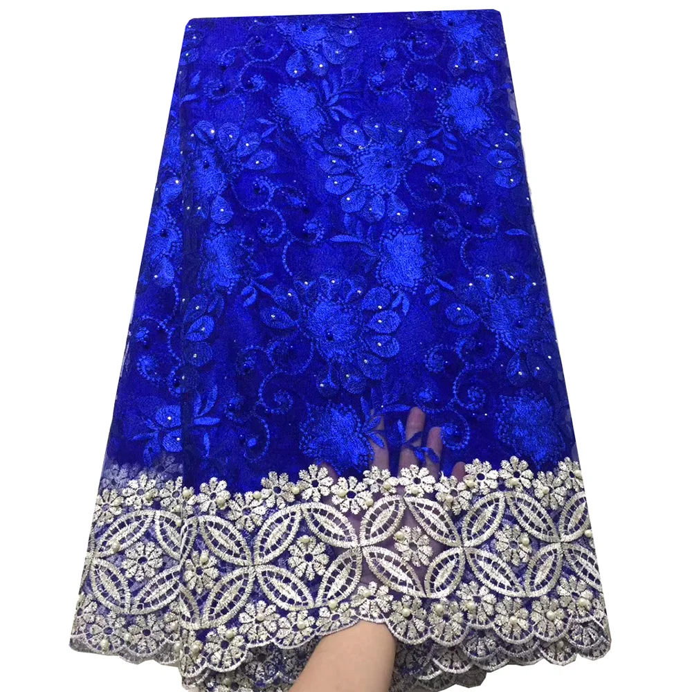 Royal blue African french tulle lace fabric 2019 high quality White Gold nigerian lace fabrics Embroidery french lace fabric
Royal blue African french tulle lace fabric 2019 high quality White Gold nigerian lace fabrics Embroidery french lace fabric