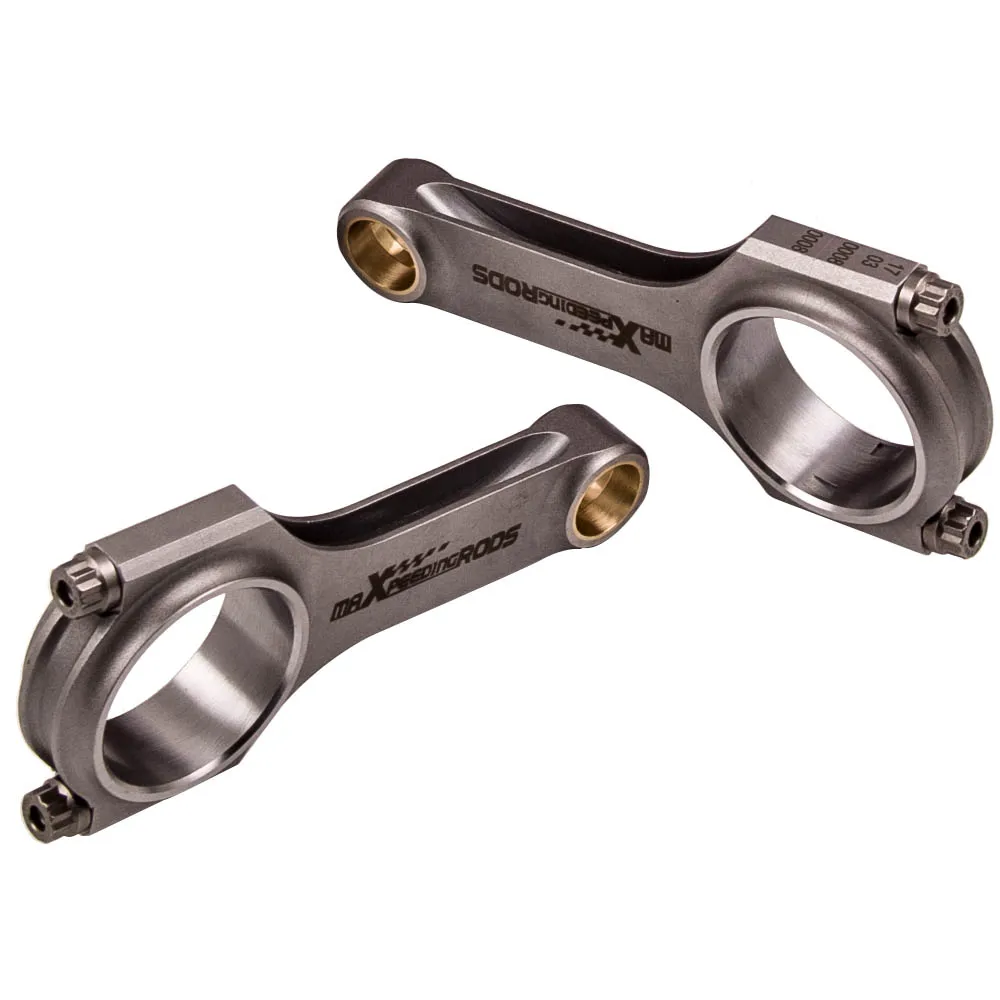 2x Connecting Rod for Fiat 500 2 cylinder 124mm Conrod Pleuel Bielle ARP2000 Bolts 800HP
2x Connecting Rod for Fiat 500 2 cylinder 124mm Conrod Pleuel Bielle ARP2000 Bolts 800HP