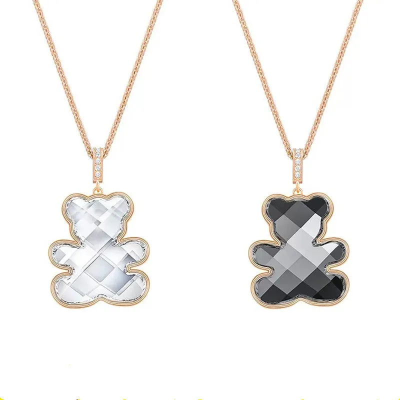 Trendy Bear Silver Necklace Friendship Women Woman Crystal Pendant For Lovers Chain Hot Black White
Trendy Bear Silver Necklace Friendship Women Woman Crystal Pendant For Lovers Chain Hot Black White