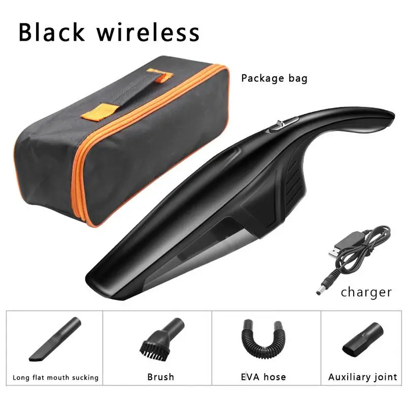 120W Car Vacuum Cleaner Wireless Car Dry Wet Vacuum Cleaner Household Hand Held R-6056 Wireless Vehicle Mounted Vacuum Cleaner
120W Car Vacuum Cleaner Wireless Car Dry Wet Vacuum Cleaner Household Hand Held R-6056 Wireless Vehicle Mounted Vacuum Cleaner