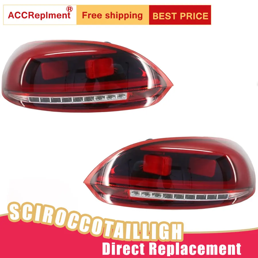 Car Styling LED Tail Lamp for Volkswagen Scirocco Tail Lights for Scirocco Rear Light DRL+Turn Signal+Brake+Reverse LED lights
Car Styling LED Tail Lamp for Volkswagen Scirocco Tail Lights for Scirocco Rear Light DRL+Turn Signal+Brake+Reverse LED lights
