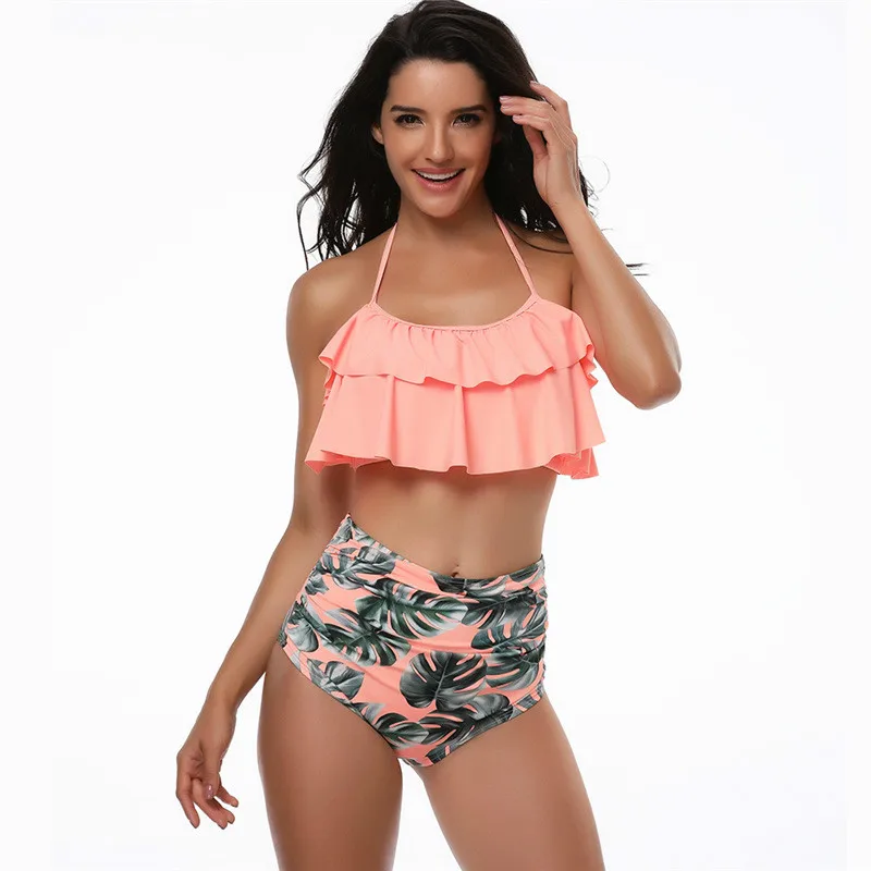 2020 New Bikinis Women Swimsuit High Waist Bathing Suit Plus Size Swimwear Push Up Bikini Set Biquini Vintage Beach Wear
2020 New Bikinis Women Swimsuit High Waist Bathing Suit Plus Size Swimwear Push Up Bikini Set Biquini Vintage Beach Wear