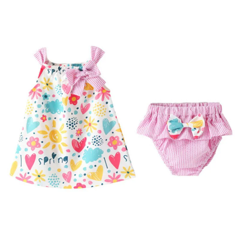Newborn Toddler Baby Girls Clothes Cotton Summer Tops Dress+Shorts Outfits Sets Toddler Girl Clothes Sleeveless Cotton O-neck
Newborn Toddler Baby Girls Clothes Cotton Summer Tops Dress+Shorts Outfits Sets Toddler Girl Clothes Sleeveless Cotton O-neck
