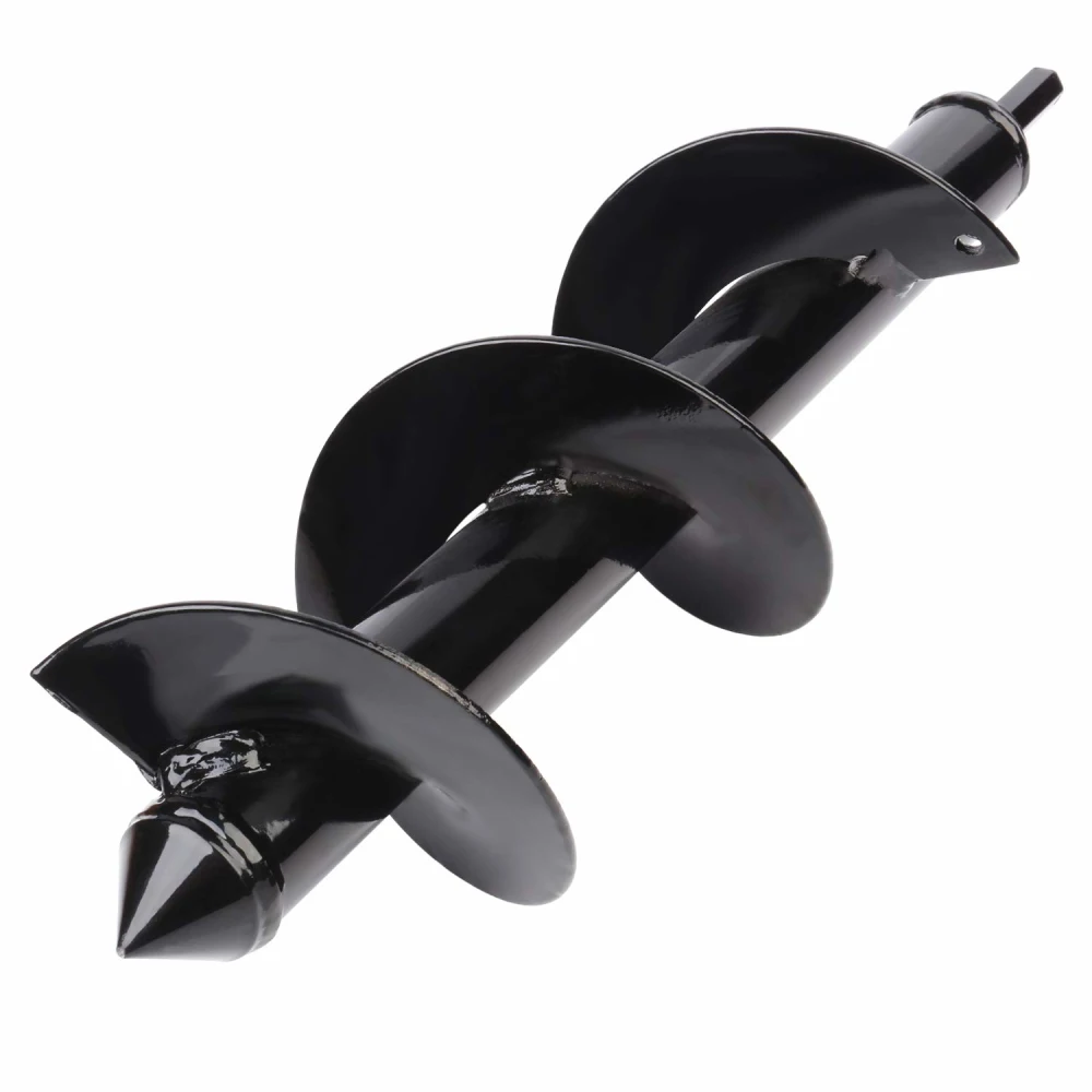 Garden Planter Bulb Auger Drill Bit Planting Hole Digger Auger Spiral Drill Bit Bulb Auger Hand Digger Rust-Proof Rapid Planter