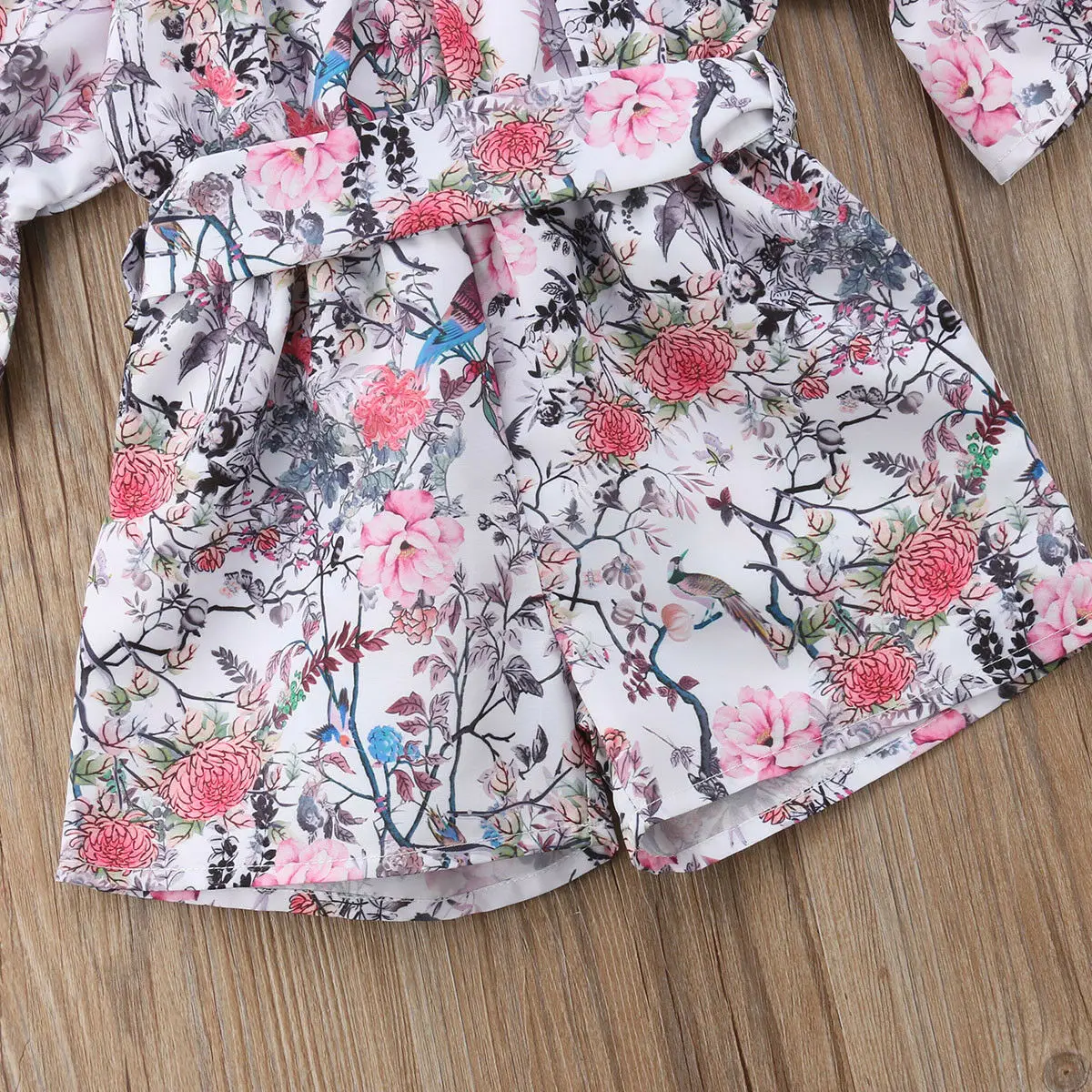 Newborn Baby Girls Romper Summer Floral Belt Romper Jumpsuit Clothes Outfits Sets
Newborn Baby Girls Romper Summer Floral Belt Romper Jumpsuit Clothes Outfits Sets