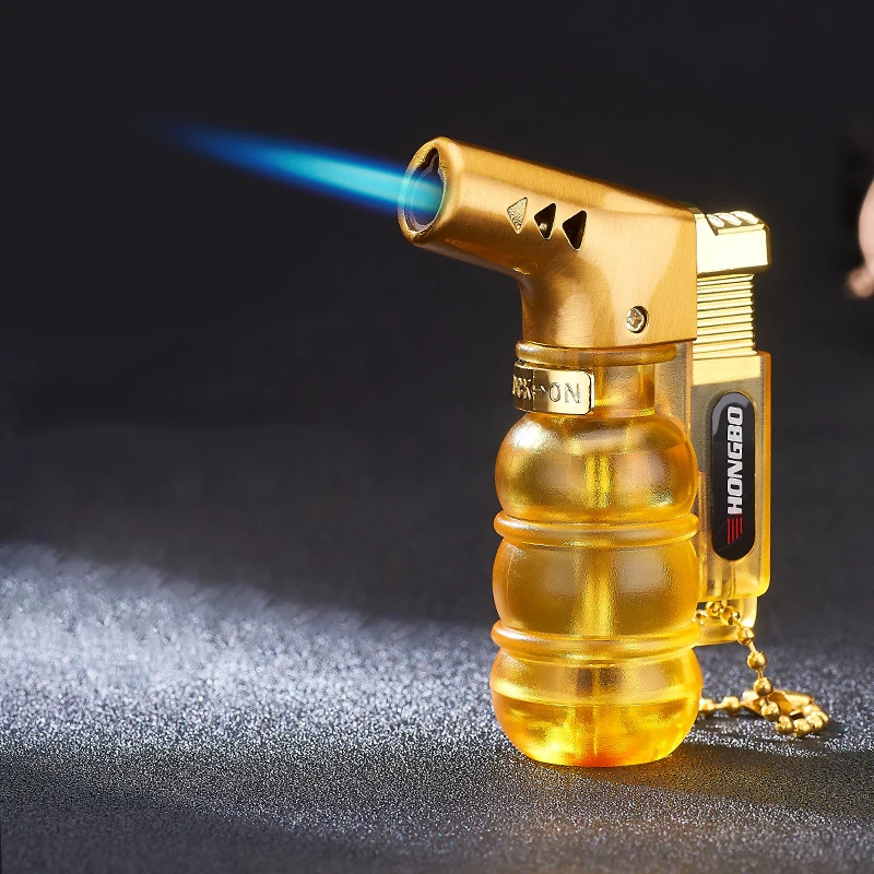 Visible Gas Butane Jet Lighter Turbine Torch Lighter Fireproof Windproof Spray Gun Metal Lighter 1300 C Gas Free Cigarette Acces
Visible Gas Butane Jet Lighter Turbine Torch Lighter Fireproof Windproof Spray Gun Metal Lighter 1300 C Gas Free Cigarette Acces