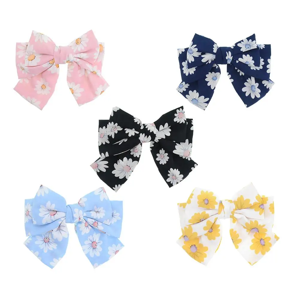 5 Pieces Flower Printing 8 Inch Large Bow Hair Clips Women Wedding Bridal Barrettes Hair Accessories
5 Pieces Flower Printing 8 Inch Large Bow Hair Clips Women Wedding Bridal Barrettes Hair Accessories