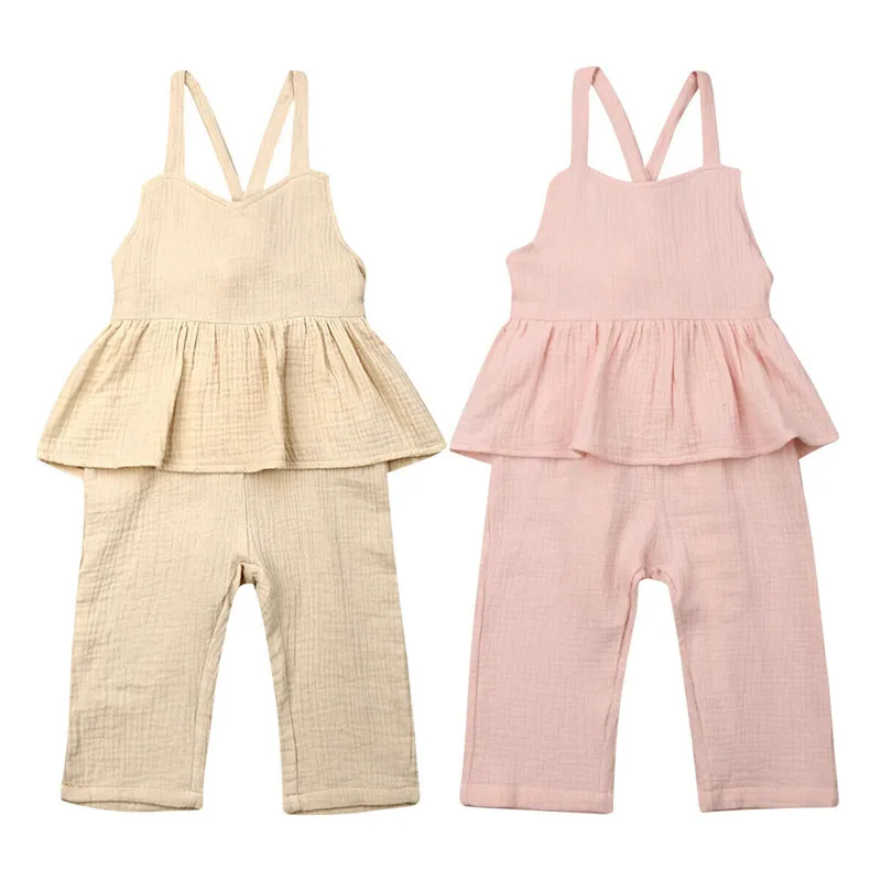 baby romper clothes Toddler Kids Baby Girl Ruffle Romper Jumpsuit One-Pieces lace Up Outfit Sunsuit Summer
baby romper clothes Toddler Kids Baby Girl Ruffle Romper Jumpsuit One-Pieces lace Up Outfit Sunsuit Summer
