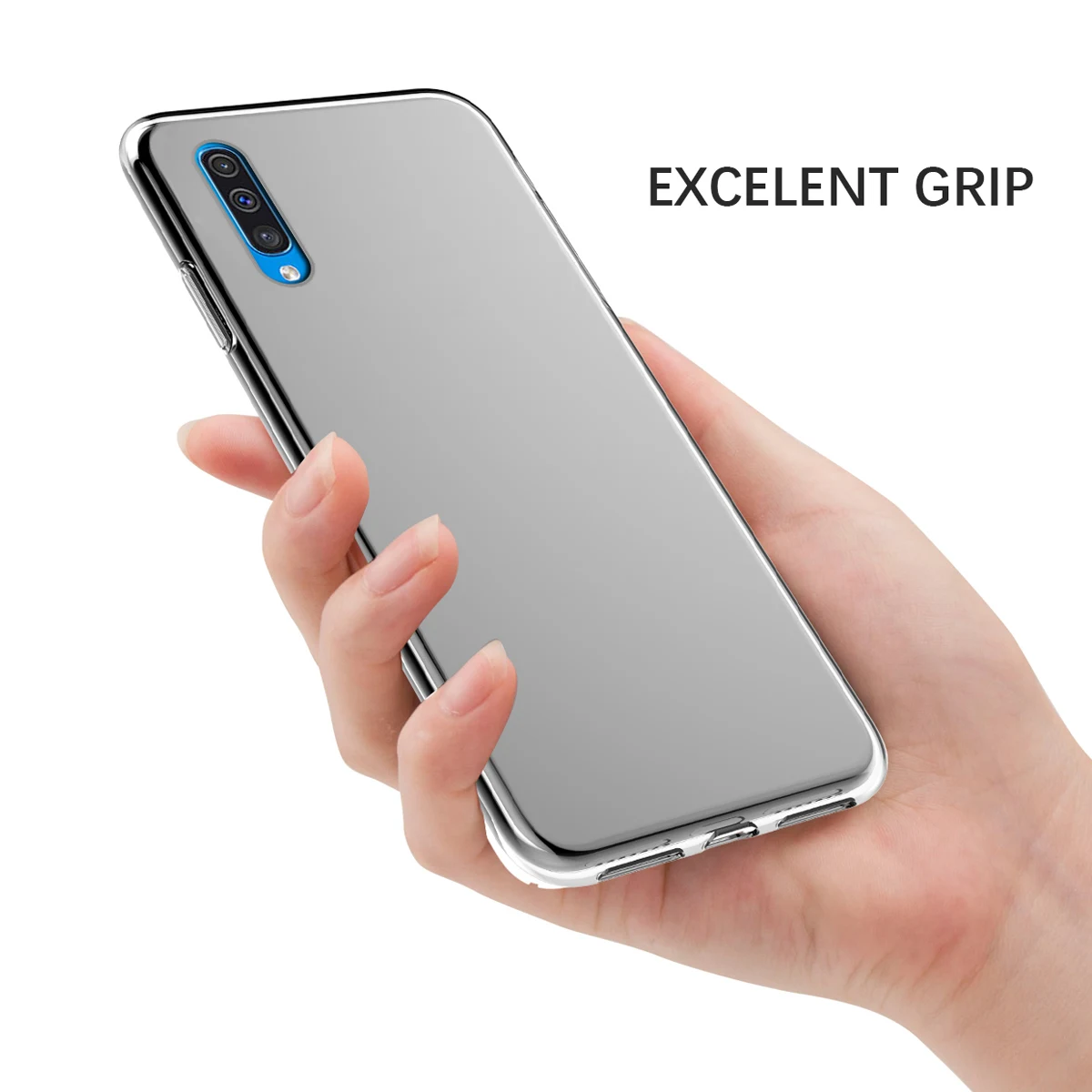 CASEWIN For Samsung Galaxy A50 Case Transparent Silicone Shockproof Soft TPU Back Cover Slim Clear Funda | Мобильные телефоны и
