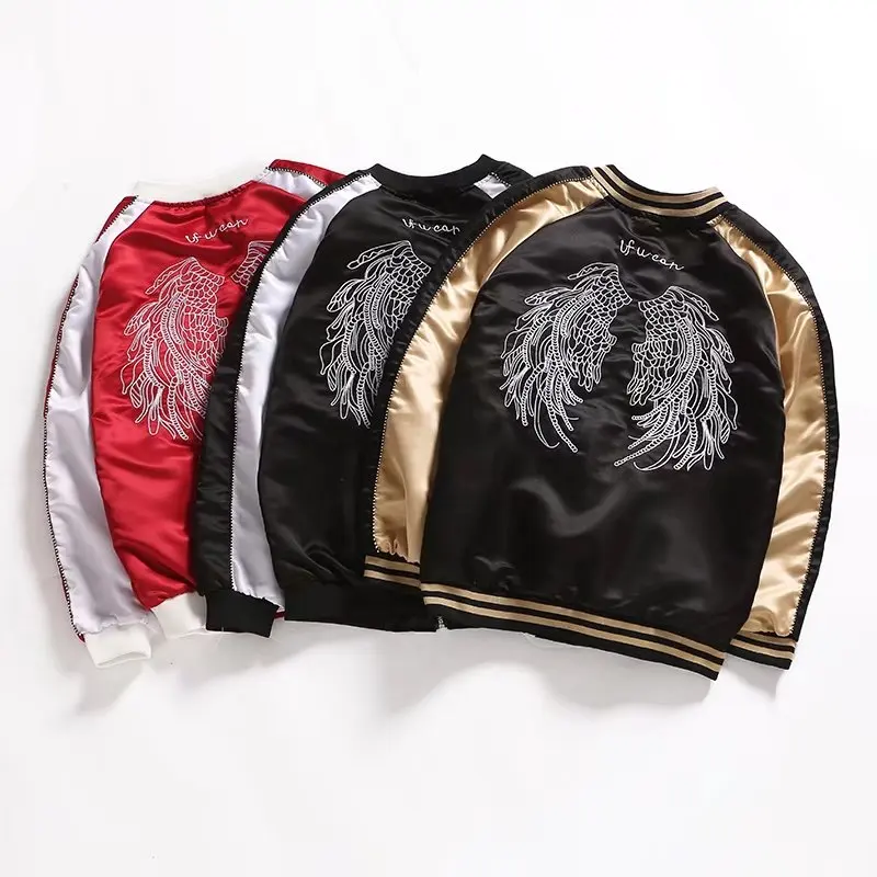 Autumn New Fashion Mens Jacket Coat Street Fashion Hip Hop Jacket Wing Embroidered Baseball Jacket Chaqueta Hombre Manteau Homme
Autumn New Fashion Mens Jacket Coat Street Fashion Hip Hop Jacket Wing Embroidered Baseball Jacket Chaqueta Hombre Manteau Homme