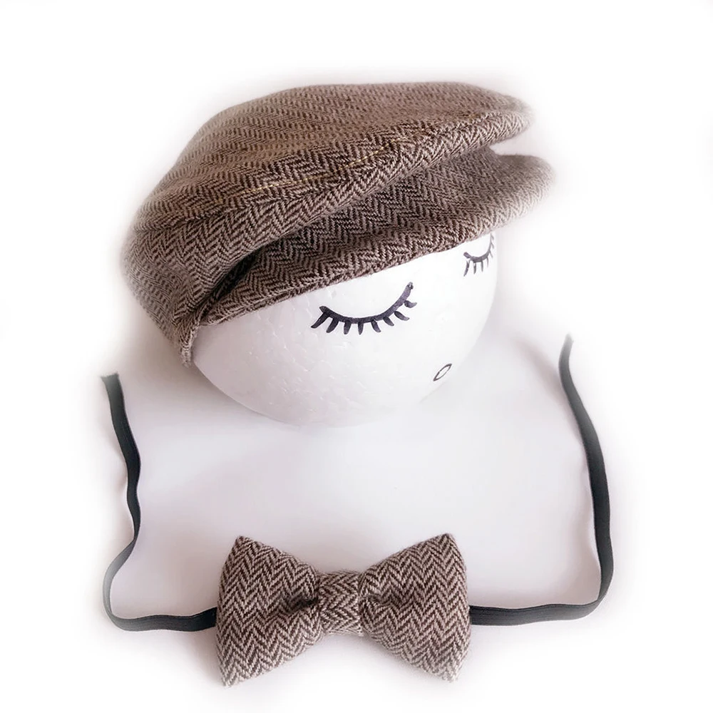 Boys Berets Cap Photography Prop Outfit Lovely Peaked Beanie Cap Newborn Children Berets Hat Bow Set
Boys Berets Cap Photography Prop Outfit Lovely Peaked Beanie Cap Newborn Children Berets Hat Bow Set