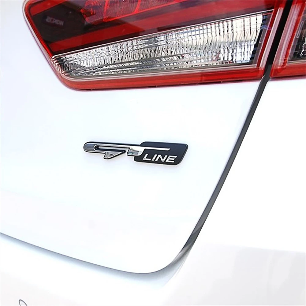 GT линия эмблема наклейка автомобиль грили боковые задние наклейки для KIA Optima K5