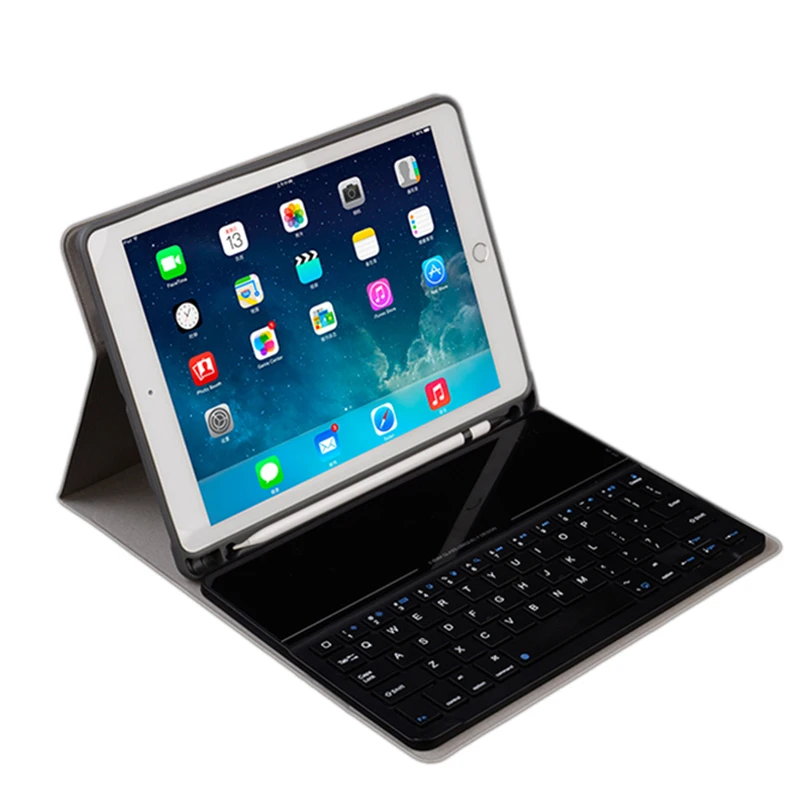 7 Color Backlit 11-Inch Tablet Ultra-Thin Bluetooth Keyboard Case Abs Material Button Smooth And Flexible With Built-In Pen Tr | Компьютеры