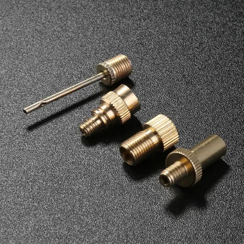 4pcs Bicycle Basketball Pneumatic Needle Converter Schrader Presta Valve Ventil Adapter Set Bicycle Pump Tube
4pcs Bicycle Basketball Pneumatic Needle Converter Schrader Presta Valve Ventil Adapter Set Bicycle Pump Tube