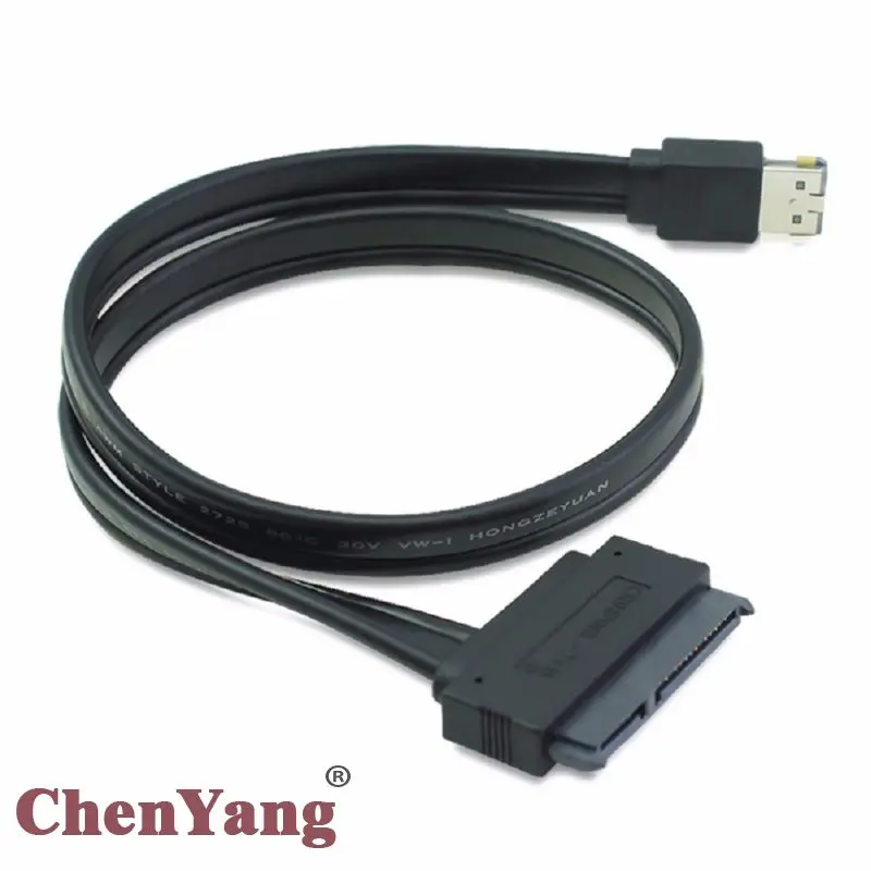 Chenyang 25" SATA 22Pin Hard Disk to Power eSATA USB 2 0 Combo Connector Cable High Quality 50cm
Chenyang 25" SATA 22Pin Hard Disk to Power eSATA USB 2 0 Combo Connector Cable High Quality 50cm