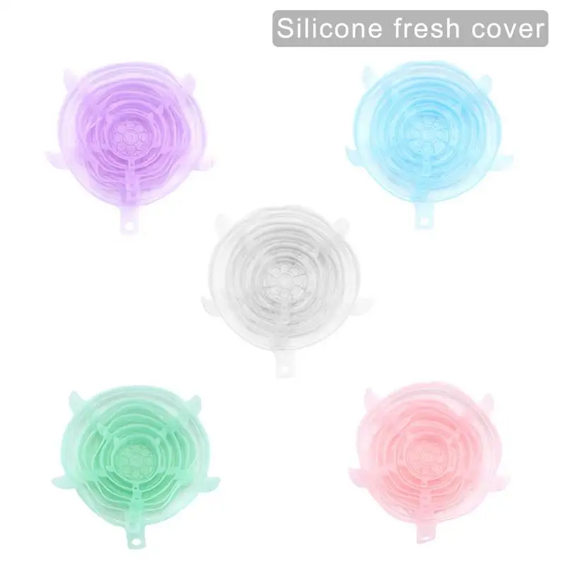 Silicone Fresh Lid Super Stretch Fruit Bowl Cover Universal Food Easy Fit Sealed Suction Lid For Coffee Cup Mug Pot Containers 6
Silicone Fresh Lid Super Stretch Fruit Bowl Cover Universal Food Easy Fit Sealed Suction Lid For Coffee Cup Mug Pot Containers 6