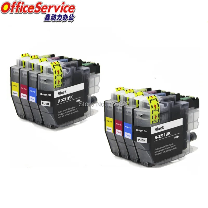 LC3211 совместимый чернильный картридж для брата, подходит для MFC-J890DW MFC-J895DW DCP-J772DW принтера
LC3211 совместимый чернильный картридж для брата, подходит для MFC-J890DW MFC-J895DW DCP-J772DW принтера