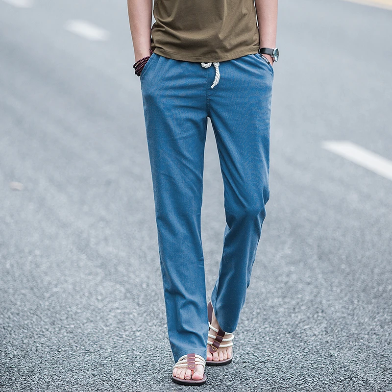 Cotton and Linen mens Trousers S M L XL 3XL Chinese Style Fashion Casual men Pants Slim Comfortable Pop Multi-color
Cotton and Linen mens Trousers S M L XL 3XL Chinese Style Fashion Casual men Pants Slim Comfortable Pop Multi-color