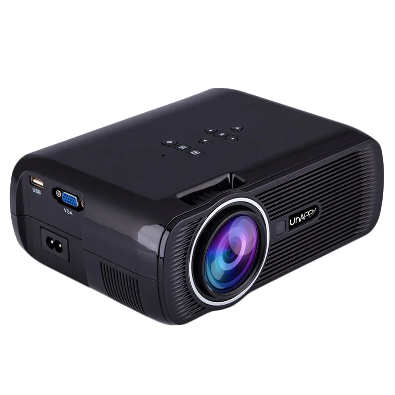 Uhappy 1080P Портативный Hd Led 3D проектор Bl 80 Pro Android Mini Wifi умный домашний кинотеатр (Eu