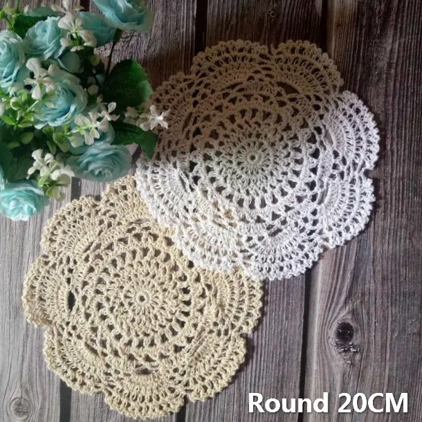 20 Round Vintage Cotton Handmade Crochet Tablecloth Lace Placemat Christmas Doily Dining Table Coaster Coffee Tea Mug Decor Pad
20 Round Vintage Cotton Handmade Crochet Tablecloth Lace Placemat Christmas Doily Dining Table Coaster Coffee Tea Mug Decor Pad