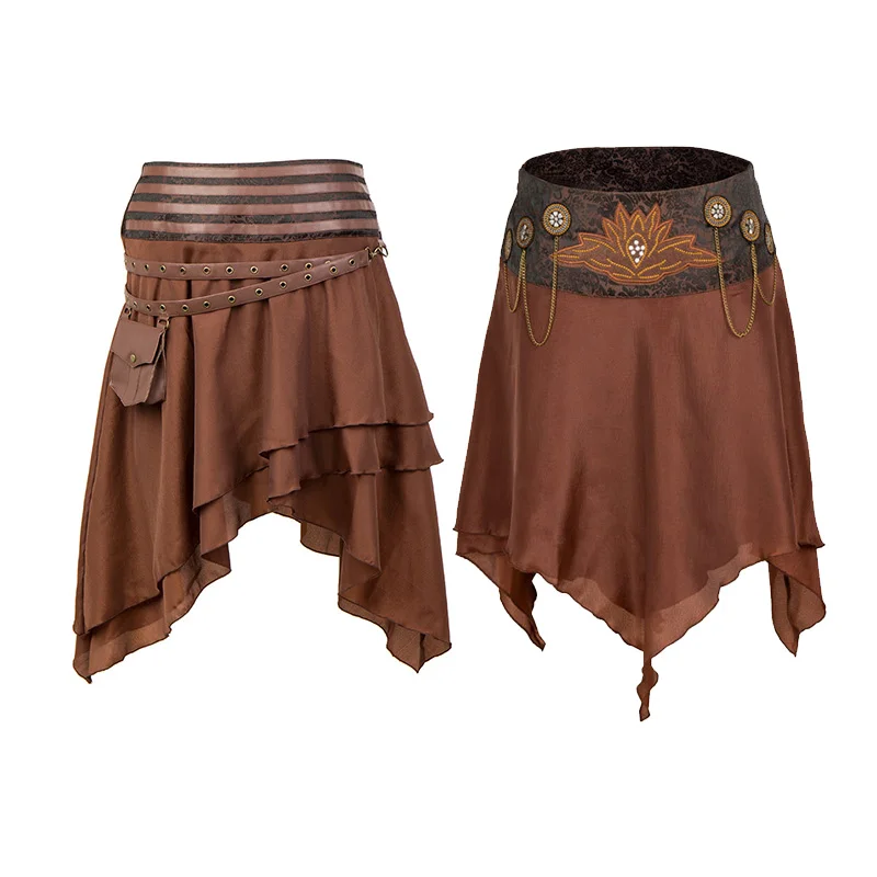 Sell Well Lady Corset Steampunk Rock Skirts Costume Asymmetrical Ethnic Dance Cosplay Carnival Halloween Party Fancy Dress
Sell Well Lady Corset Steampunk Rock Skirts Costume Asymmetrical Ethnic Dance Cosplay Carnival Halloween Party Fancy Dress