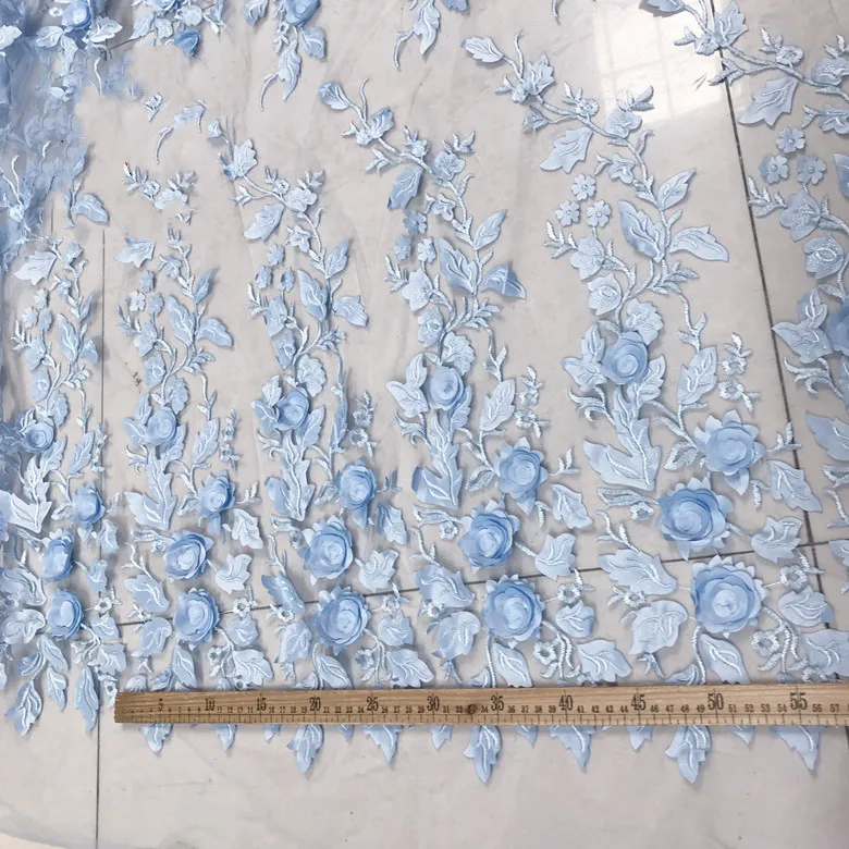 10M DHL Free 3D Floral Blue Color Fabric Embroidery Quality DIY Fabric For Clothes Curtains Party Wedding Background Decors
10M DHL Free 3D Floral Blue Color Fabric Embroidery Quality DIY Fabric For Clothes Curtains Party Wedding Background Decors
