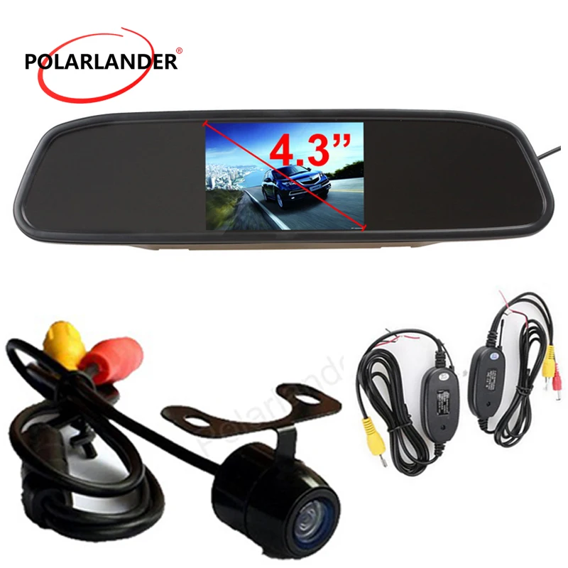 4.3 Inch Universal Car Rearview Mirror Monitor Auto Parking Assistance system With Reversing Camera Car Video
4.3 Inch Universal Car Rearview Mirror Monitor Auto Parking Assistance system With Reversing Camera Car Video
