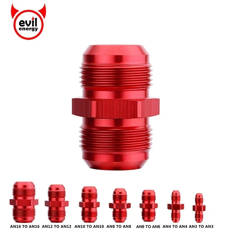 Evil energy Straight AN3 AN4 AN6 AN8 AN10 AN12 AN16 Male To A Flare Union Adapter нитрозный Масляный шланг концевой