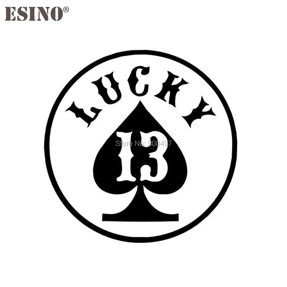 10 x Funny Car Styling Spades Lucky 13 Reflective Motorcycle Auto Decal Cartoon Car Sticker Bumper Body Decal Creative Vinyl
10 x Funny Car Styling Spades Lucky 13 Reflective Motorcycle Auto Decal Cartoon Car Sticker Bumper Body Decal Creative Vinyl