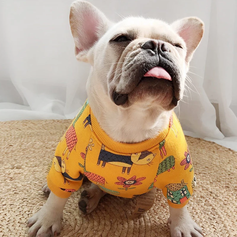 Animal Printing Sweater Pet Dog Winter Clothes for Small Dogs French Bulldog Warm Coat Puppy Tshirt for Chihuahua Pug Costume
Animal Printing Sweater Pet Dog Winter Clothes for Small Dogs French Bulldog Warm Coat Puppy Tshirt for Chihuahua Pug Costume