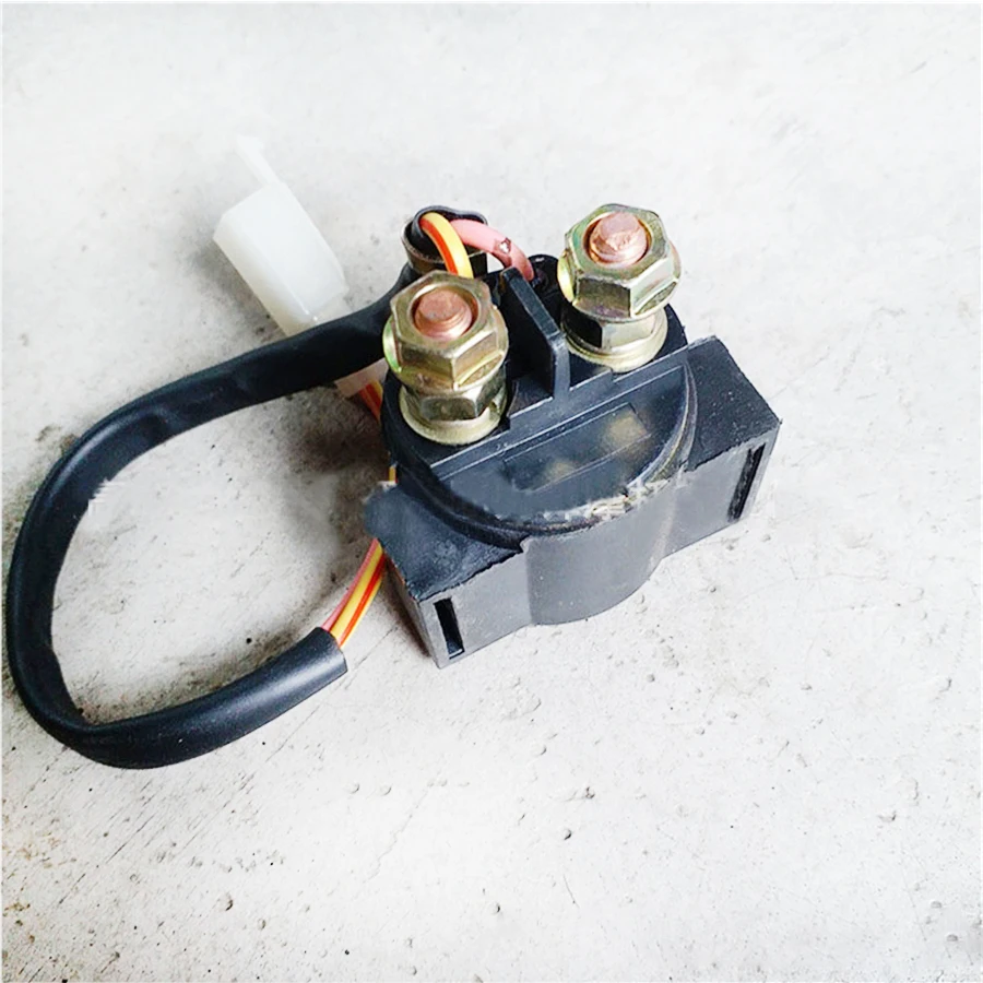 Motorcycle Motor Starter Relay Solenoid with plug double line relay for Yamaha 3AY-81940-00
Motorcycle Motor Starter Relay Solenoid with plug double line relay for Yamaha 3AY-81940-00