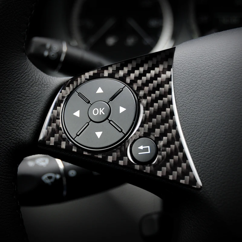 For mercedes W204 C class Carbon Fiber car modification interior button Stickers Steering Wheel car buttons covers for 2007-2010
For mercedes W204 C class Carbon Fiber car modification interior button Stickers Steering Wheel car buttons covers for 2007-2010