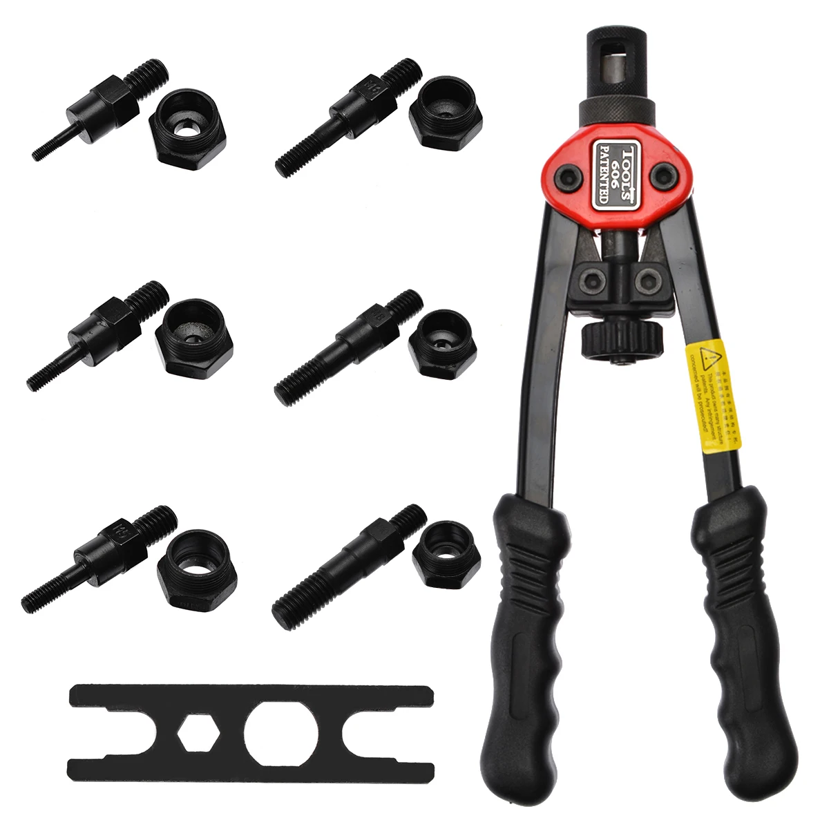 1 Set Heavy Riveter Guns Hand Tool Auto Riveting Nut Tool Blind Riveter Nut M3 M4 M5 M6 M8 M10 for Electrical Machinery
1 Set Heavy Riveter Guns Hand Tool Auto Riveting Nut Tool Blind Riveter Nut M3 M4 M5 M6 M8 M10 for Electrical Machinery
