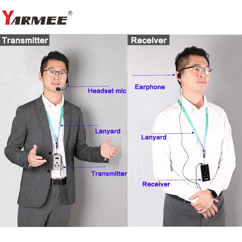2 transmitters + 38 receivers Yarmee YT200 Wireless Tour Guide Audio System for Church, Museum Visiting Groups Tourist
2 transmitters + 38 receivers Yarmee YT200 Wireless Tour Guide Audio System for Church, Museum Visiting Groups Tourist