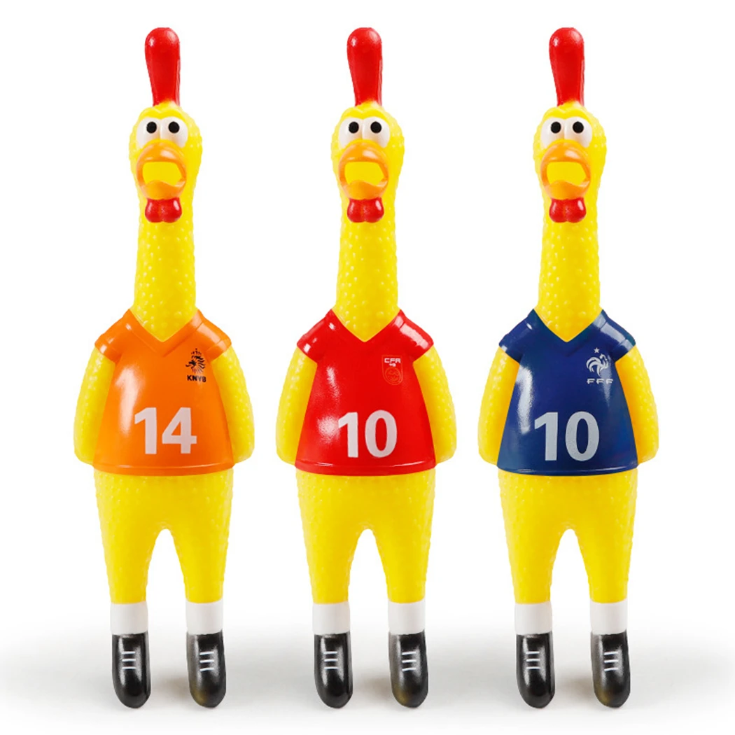 36cm Screaming Chicken Squeeze Sound Toy Pets Toy Product Dog Toys Shrilling Decompression Tool Funny Gadgets Dropshipping
36cm Screaming Chicken Squeeze Sound Toy Pets Toy Product Dog Toys Shrilling Decompression Tool Funny Gadgets Dropshipping