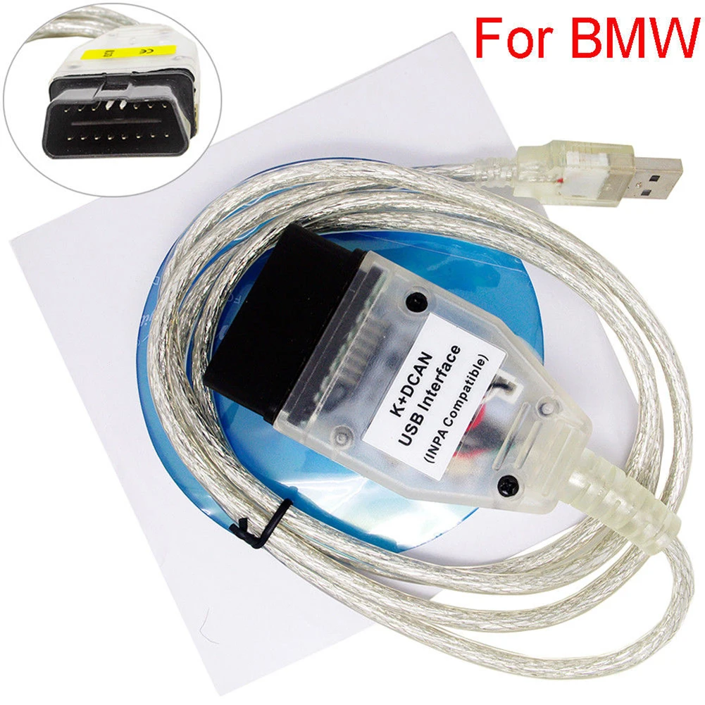 20 контактный INPA K can inpa k dcan USB OBD2 интерфейс Ediabas автомобильный тестовый провод + CAN