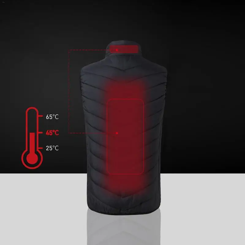 Outdoor Sports Fishing Graphene Electric Heated Vest USB Security Intelligent Constant Temperature Heating Vest
Outdoor Sports Fishing Graphene Electric Heated Vest USB Security Intelligent Constant Temperature Heating Vest