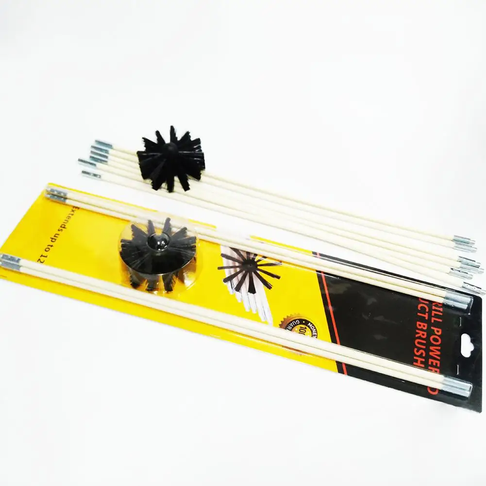 AKDSteel Nylon Cleaning Brush with 6pcs Pipe Brush Rods 60cm length Long Handle Chimney Pipe cleaning Brush home Cleaner Tool
AKDSteel Nylon Cleaning Brush with 6pcs Pipe Brush Rods 60cm length Long Handle Chimney Pipe cleaning Brush home Cleaner Tool