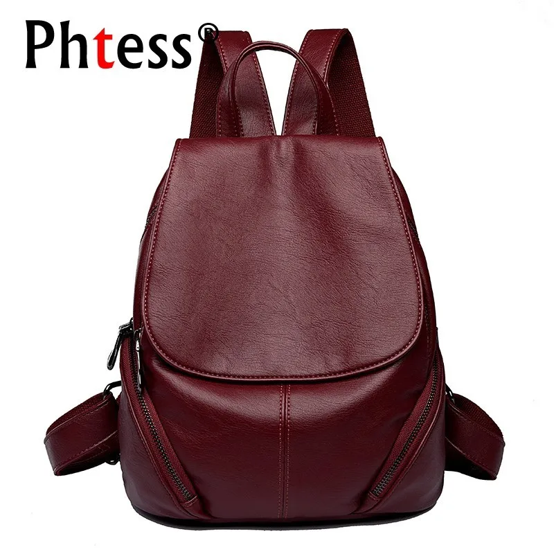 2019 Luxury Leather Backpacks Women Designer Sac A Dos Ladies Bagpack School Solid Large Capacity Travel Rucksacks For Girls
2019 Luxury Leather Backpacks Women Designer Sac A Dos Ladies Bagpack School Solid Large Capacity Travel Rucksacks For Girls