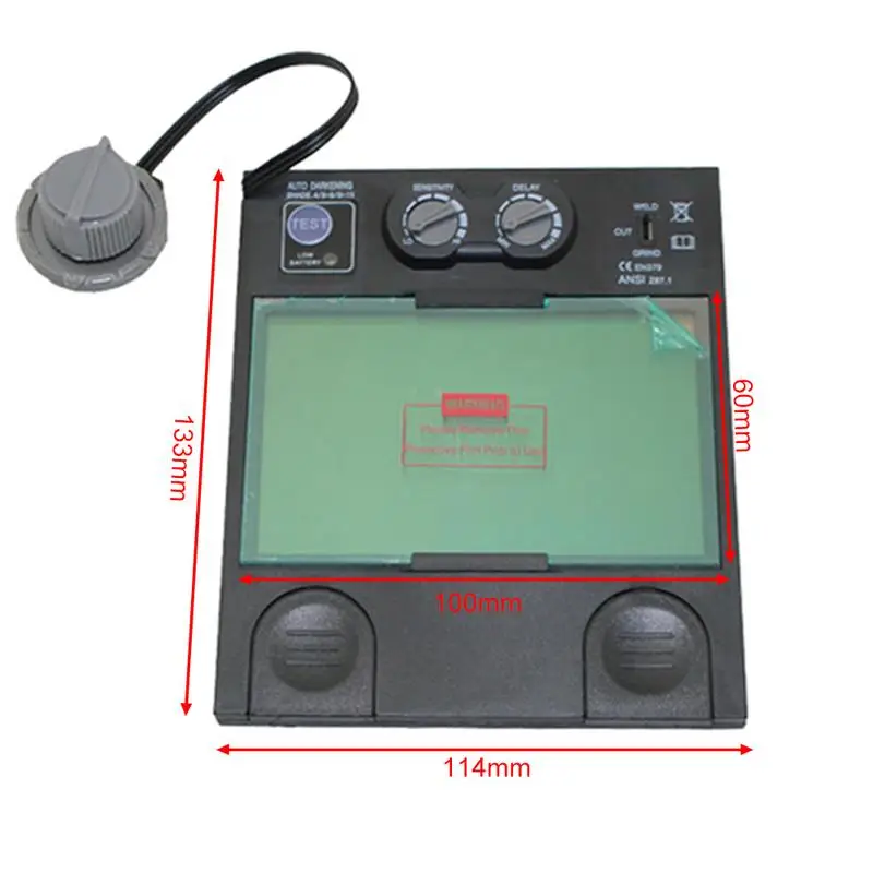 Solar Auto Darkening Lens Welding Helmet/Face Mask/Electric Welding Mask/Cap's Filter For The Welding Machine
Solar Auto Darkening Lens Welding Helmet/Face Mask/Electric Welding Mask/Cap's Filter For The Welding Machine