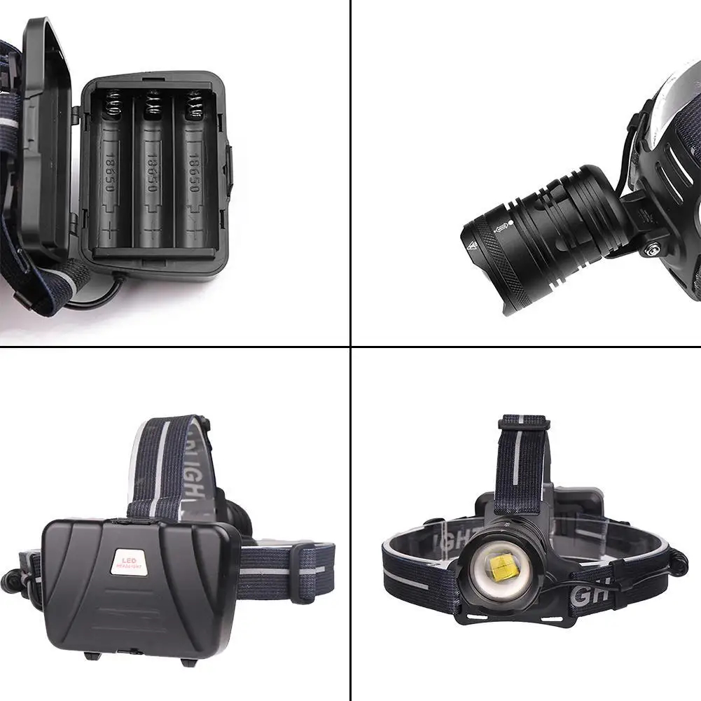 3 Modes Super Bright Headlamp Dimmable Hunting Flash Light Hunting LED Headlight 18650 Headlamp Camp Lighting
3 Modes Super Bright Headlamp Dimmable Hunting Flash Light Hunting LED Headlight 18650 Headlamp Camp Lighting