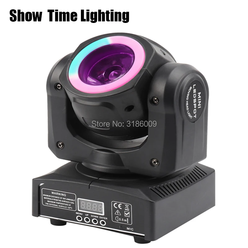 Good Quality Mini Led Beam Moving Head With Led Circle 60W Spot Wash RGBW 4 In 1 Stage Effect DMX 512 Control KTV DJ Party Lite
Good Quality Mini Led Beam Moving Head With Led Circle 60W Spot Wash RGBW 4 In 1 Stage Effect DMX 512 Control KTV DJ Party Lite