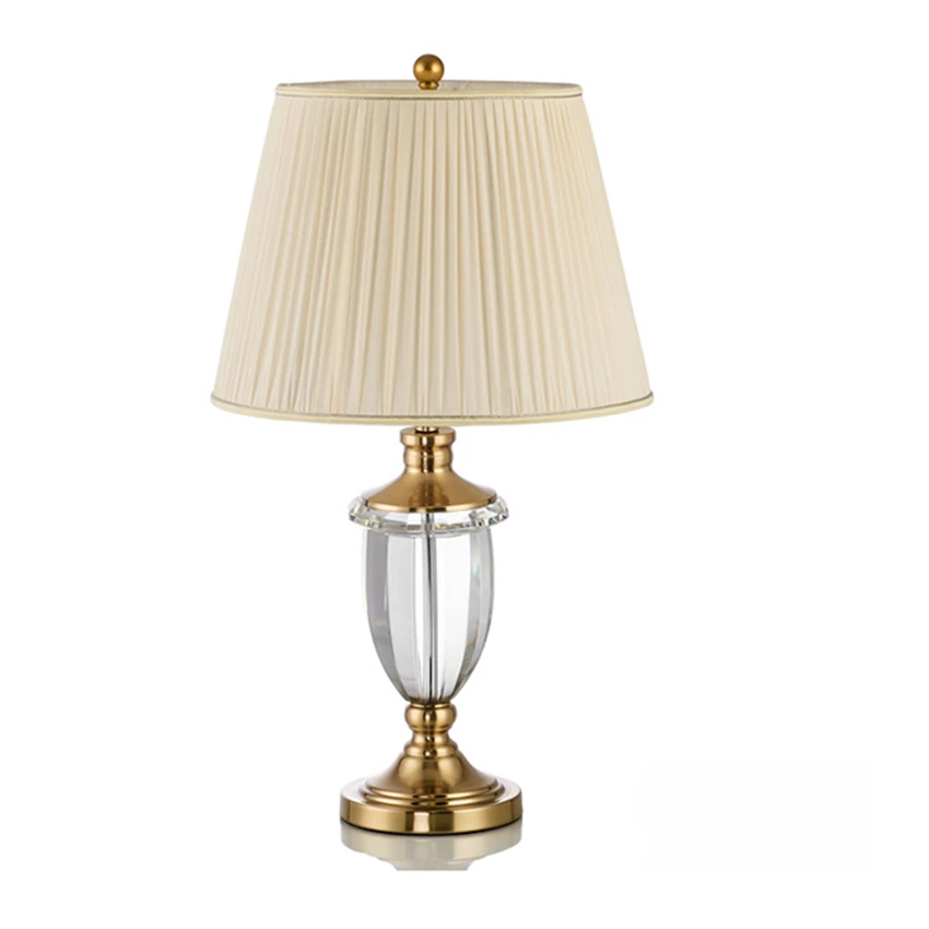Modern Crystal Table Lamps Fabric Lampshade Bedroom Bedside Lighting Table Light Living Room Decor Desk Lamps Luminaire Fixtures
Modern Crystal Table Lamps Fabric Lampshade Bedroom Bedside Lighting Table Light Living Room Decor Desk Lamps Luminaire Fixtures