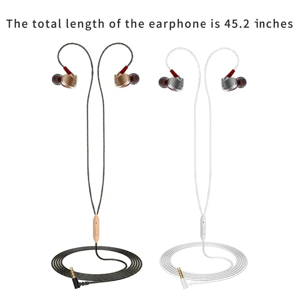 Earphone Earbud Bass In-e=Ear HIFI Stereo With Mic Music Headpset Smart Quality Fone De Ouvido For Iphone Xiaomi
Earphone Earbud Bass In-e=Ear HIFI Stereo With Mic Music Headpset Smart Quality Fone De Ouvido For Iphone Xiaomi