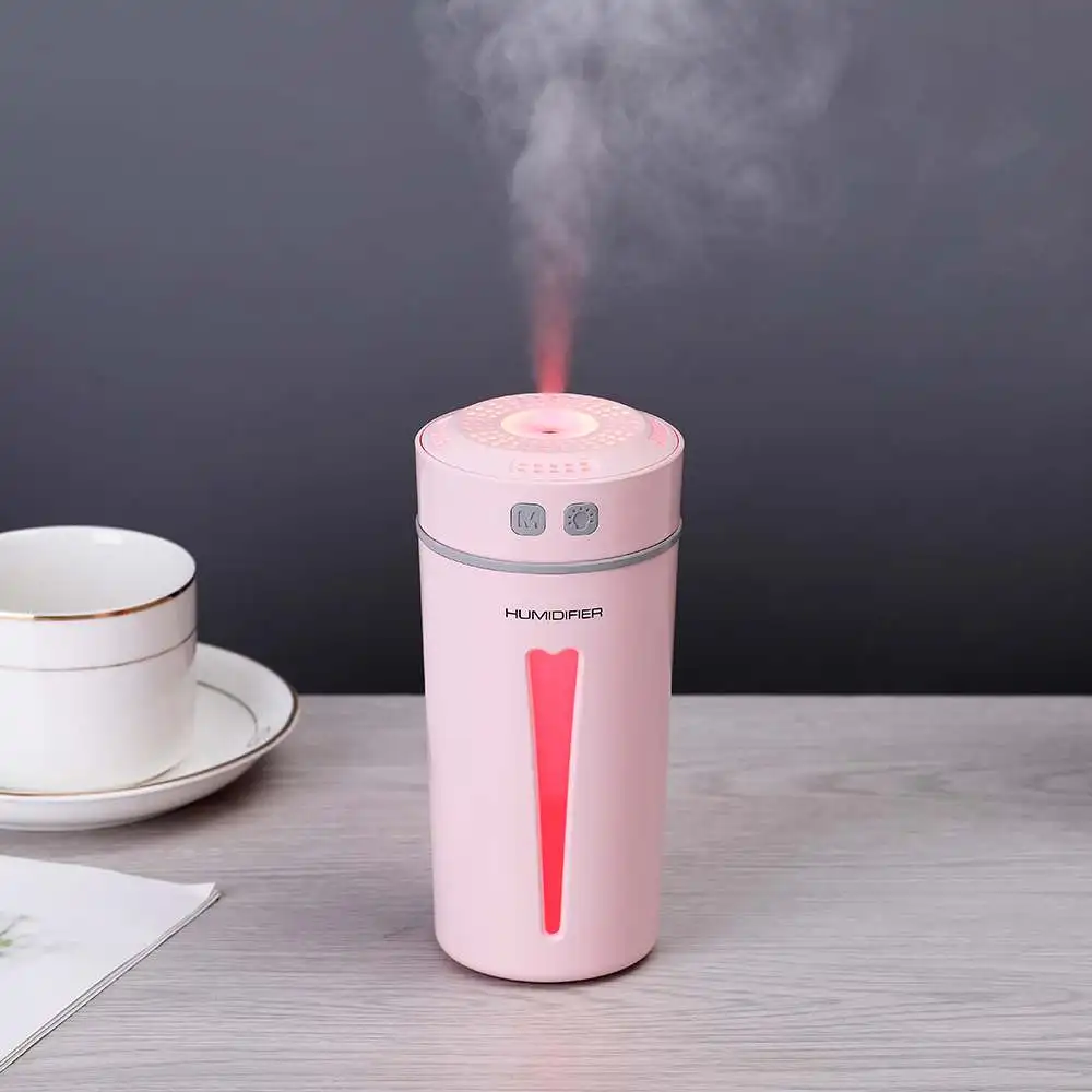 

IMYCOO New 260ML USB Air Humidifier Ultrasonic LED Colorful Night Light Timing 6-12h Home Air Essential Oil Diffuser Atomizer