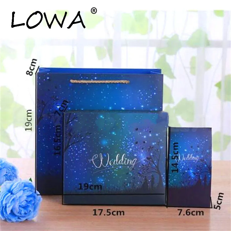 Gift Box Set Wedding Hand Gifts Box Personality Favor Candy Bag Stars Souvenir Party Blue Paper Bags Suit Pack
Gift Box Set Wedding Hand Gifts Box Personality Favor Candy Bag Stars Souvenir Party Blue Paper Bags Suit Pack