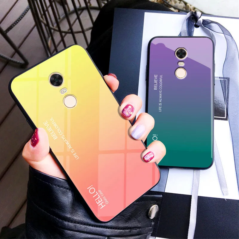 For Xiaomi Redmi Note 4X Case Note4X Gradient Aurora Tempered Glass Back Cover For Xiaomi Redmi Note 4 Note4 Note4X Phone Cases
For Xiaomi Redmi Note 4X Case Note4X Gradient Aurora Tempered Glass Back Cover For Xiaomi Redmi Note 4 Note4 Note4X Phone Cases