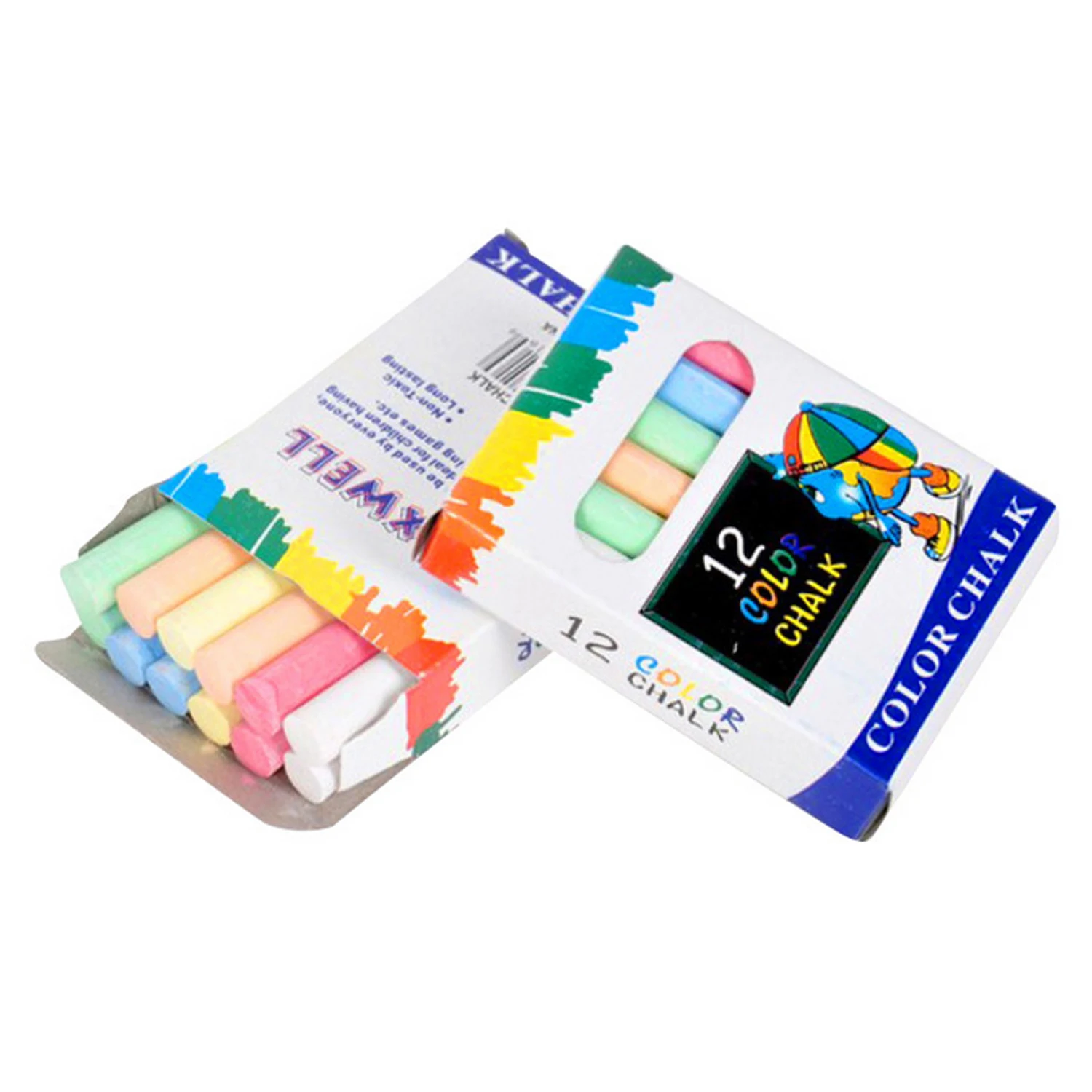 24PCS Non-Toxic Dustless Colored Chalk for School Classroom Homeschooling Office Stationary Supplies Accessories
24PCS Non-Toxic Dustless Colored Chalk for School Classroom Homeschooling Office Stationary Supplies Accessories